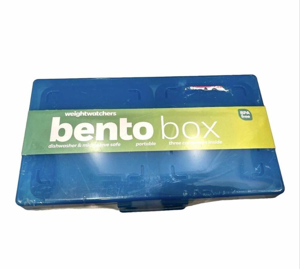 NWT Weight Watchers Bento Box Portion Control Lunch To Go Plastic Container